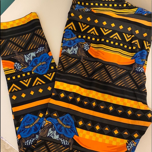 Jumpsuits | Lularoe Halloween Leggings 